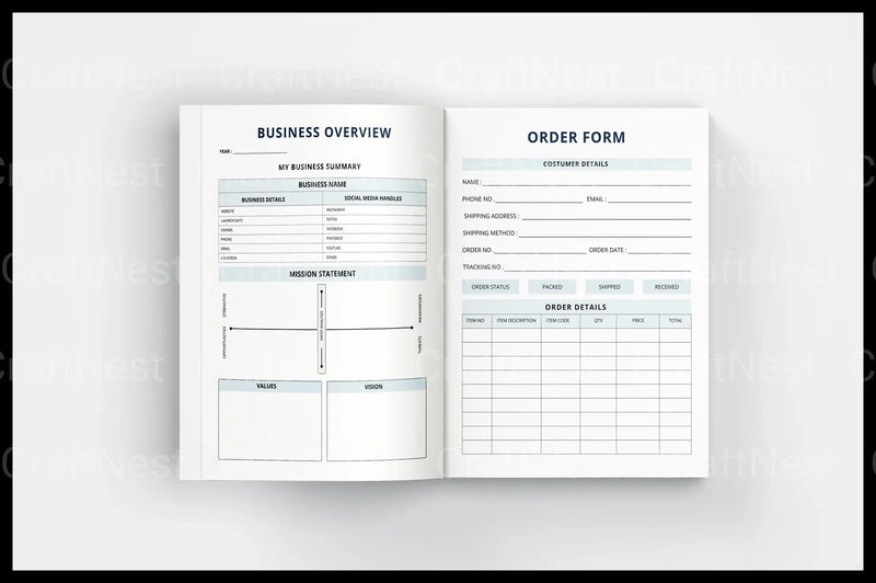 Business Finance Bookkeeping Guide - CraftNest - Digital Crafting and Art