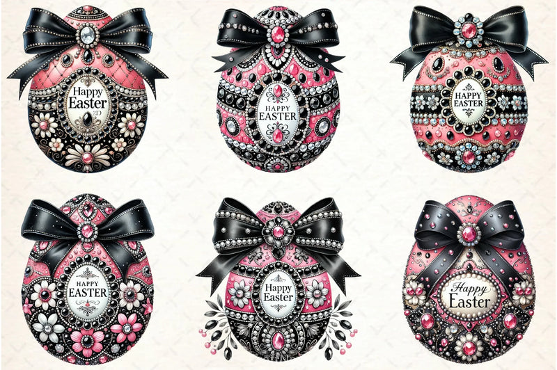 Easter Egg Clipart Bundle - CraftNest - Digital Crafting and Art