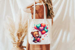 Valentine's Day Teddy Bear Clipart Bundle - CraftNest - Digital Crafting and Art