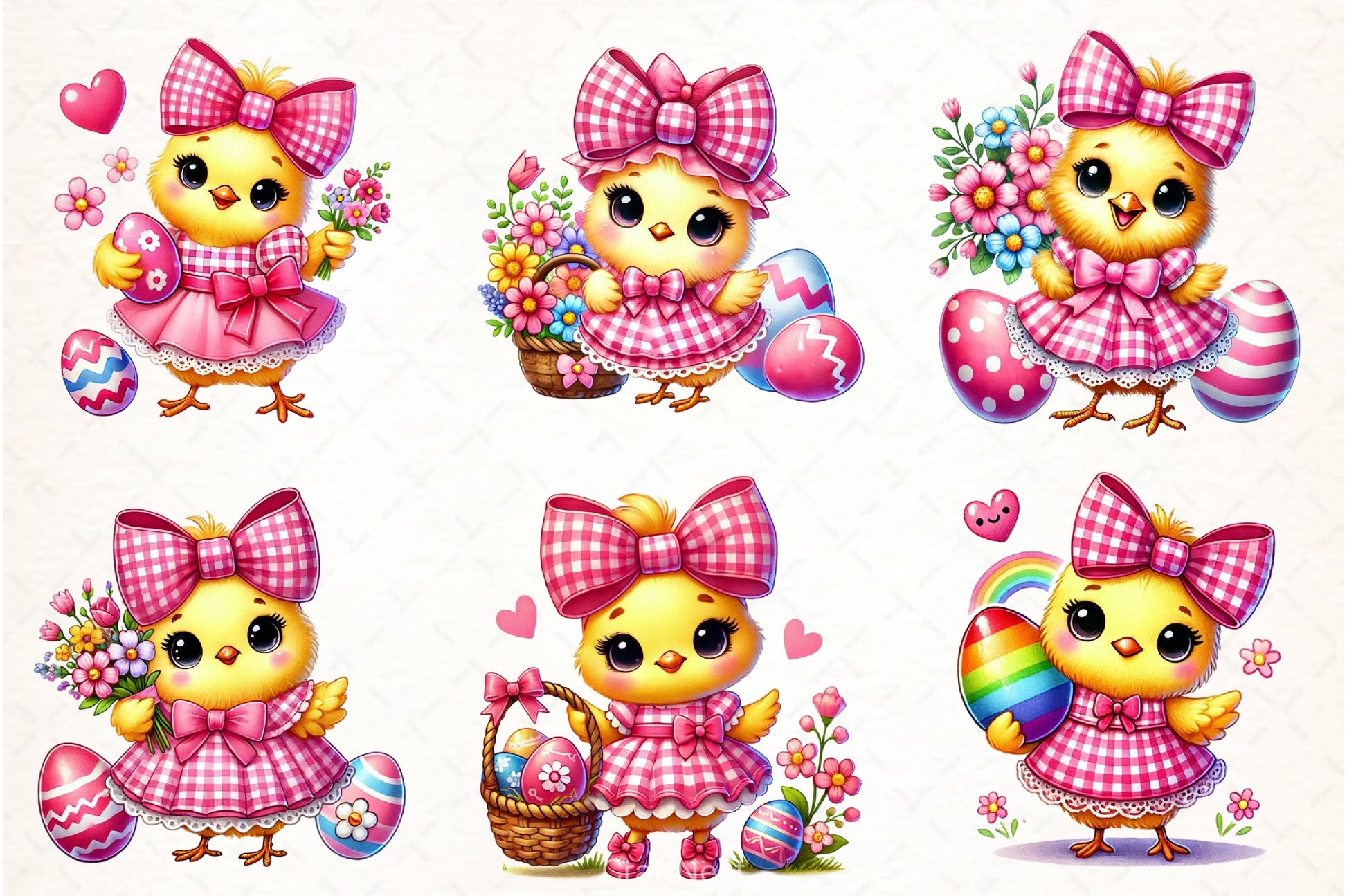 Cute Easter Duck Clipart Bundle 2 - CraftNest - Digital Crafting and Art
