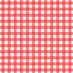 Red Buffalo Plaid Seamless Digital Paper - CraftNest - Digital Crafting and Art