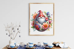 Easter Eggshell Gnome Clipart Bundle - CraftNest - Digital Crafting and Art