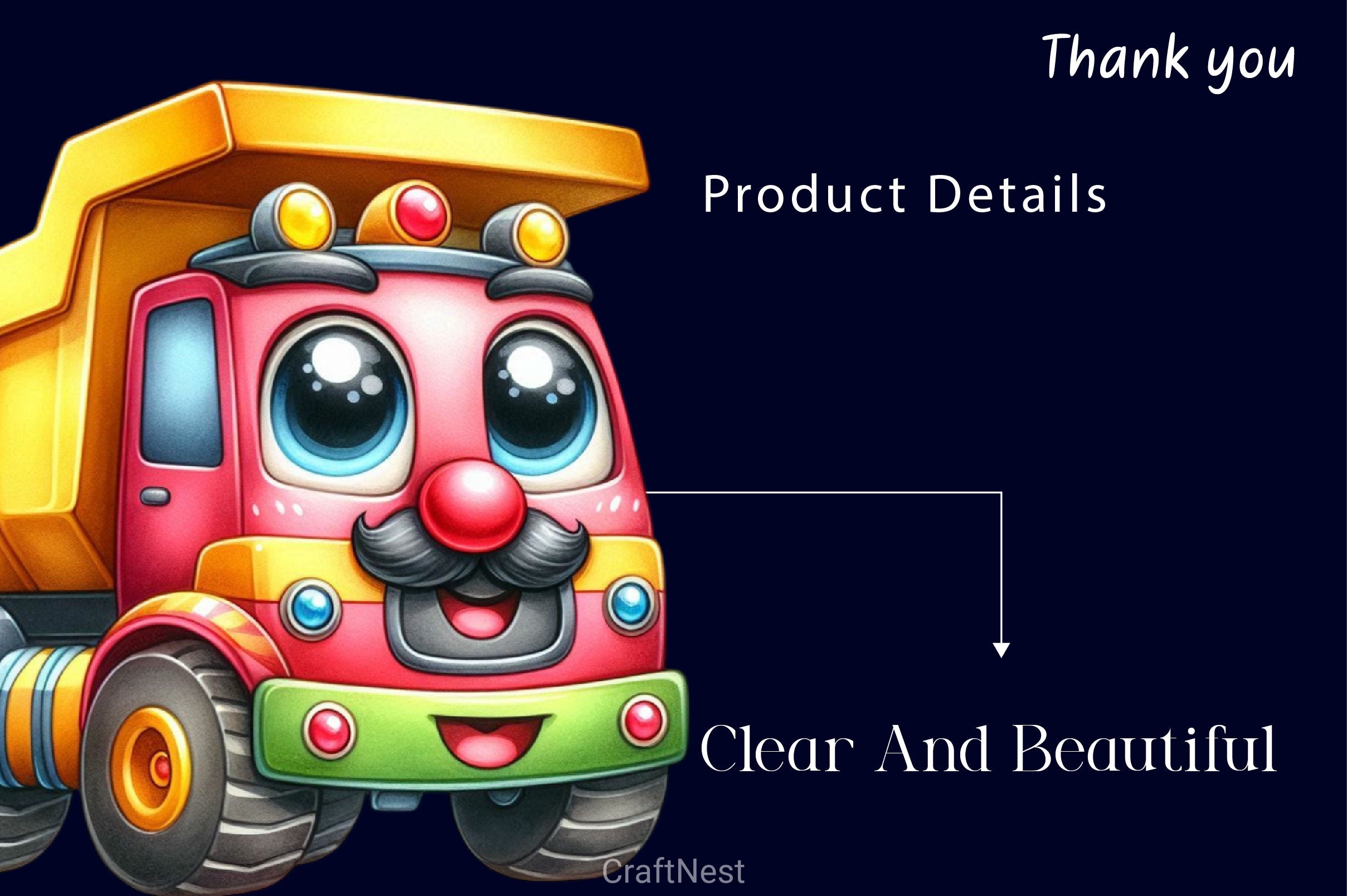 Construction Vehicles Clipart Bundle - CraftNest - Digital Crafting and Art