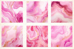 Pink Glitter Ink Digital Papers - CraftNest - Digital Crafting and Art