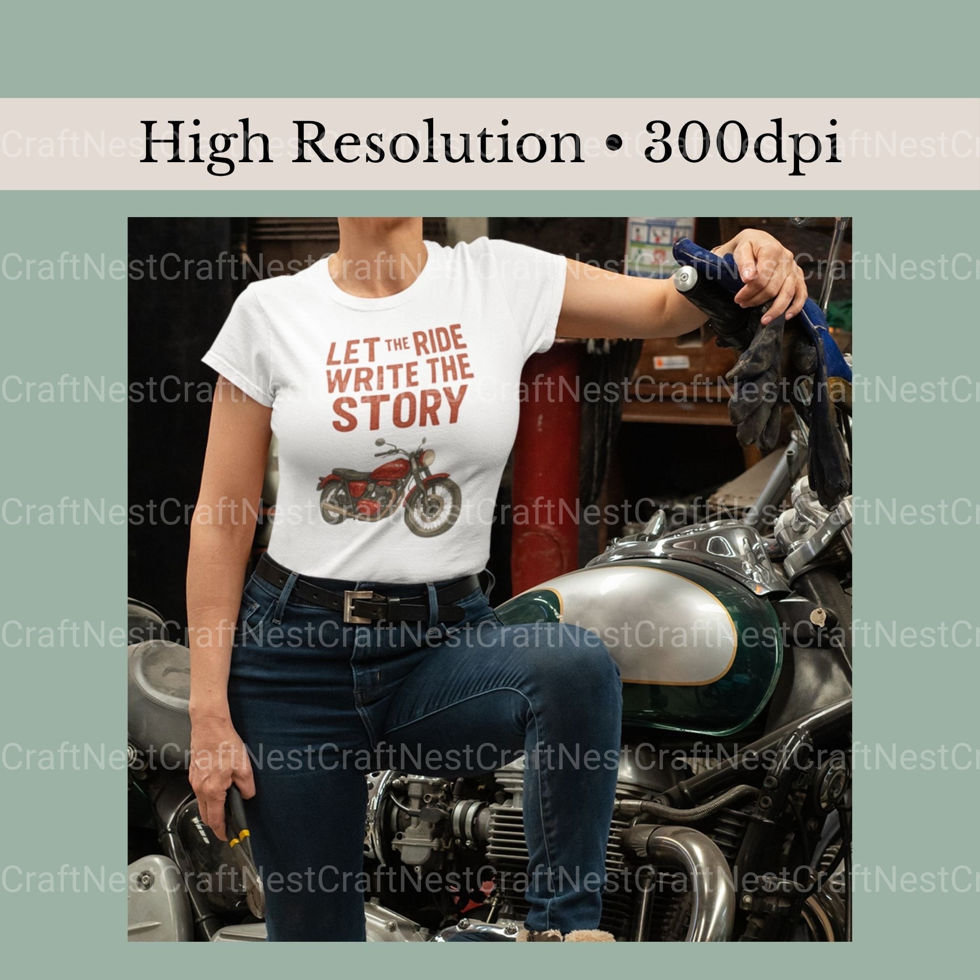 Let The Ride Write The Story Clipart Bundle - CraftNest - Digital Crafting and Art