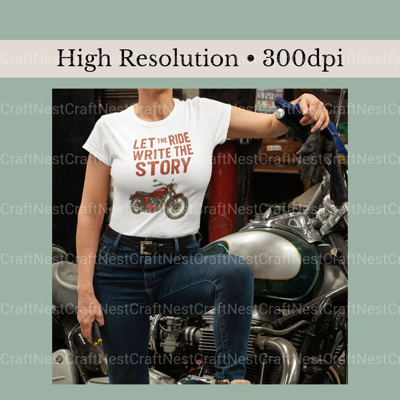 Let The Ride Write The Story Clipart Bundle - CraftNest - Digital Crafting and Art