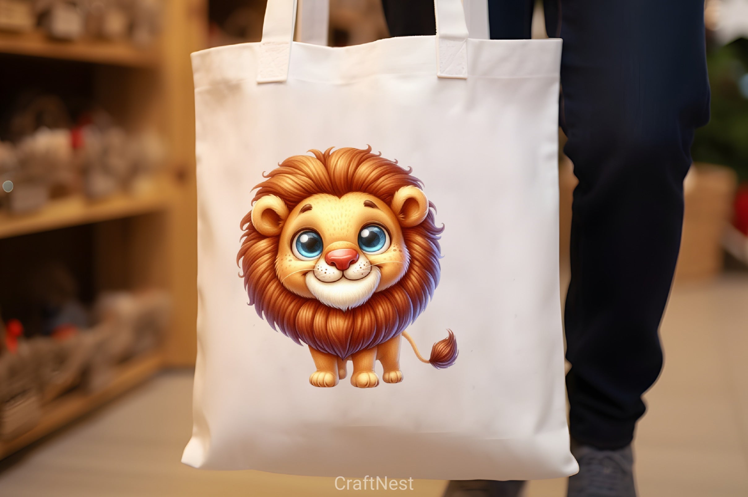 Cute Lion Clipart Bundle - CraftNest - Digital Crafting and Art