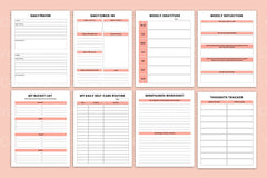 Mindset Self-Care Journal - CraftNest - Digital Crafting and Art