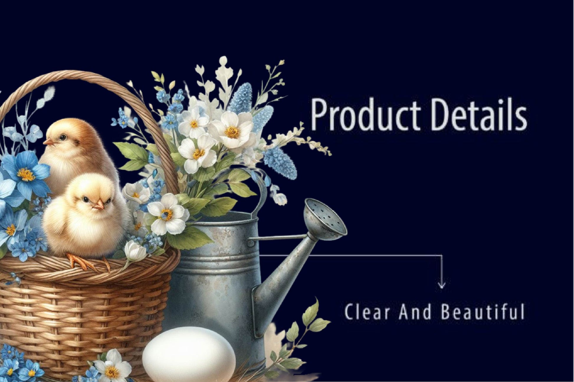 Vintage Easter Floral Basket Clipart Bundle - CraftNest - Digital Crafting and Art