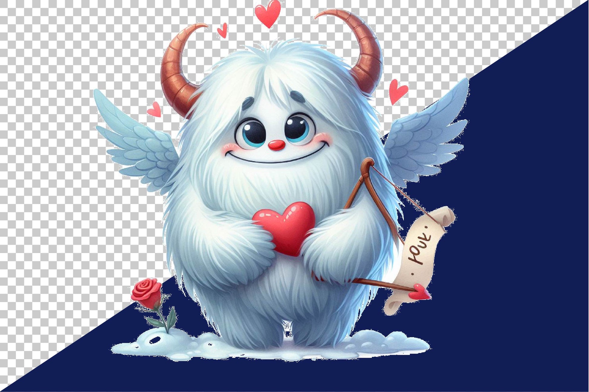 Cute Yeti Clipart Bundle - CraftNest - Digital Crafting and Art
