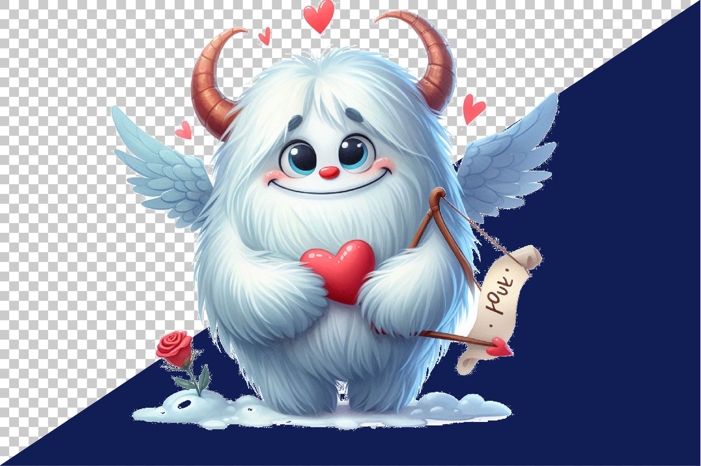 Cute Yeti Clipart Bundle - CraftNest - Digital Crafting and Art