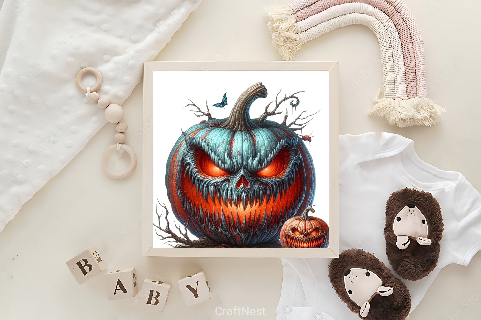 Scary Halloween Pumpkin Clipart Bundle - CraftNest - Digital Crafting and Art