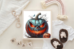 Scary Halloween Pumpkin Clipart Bundle - CraftNest - Digital Crafting and Art