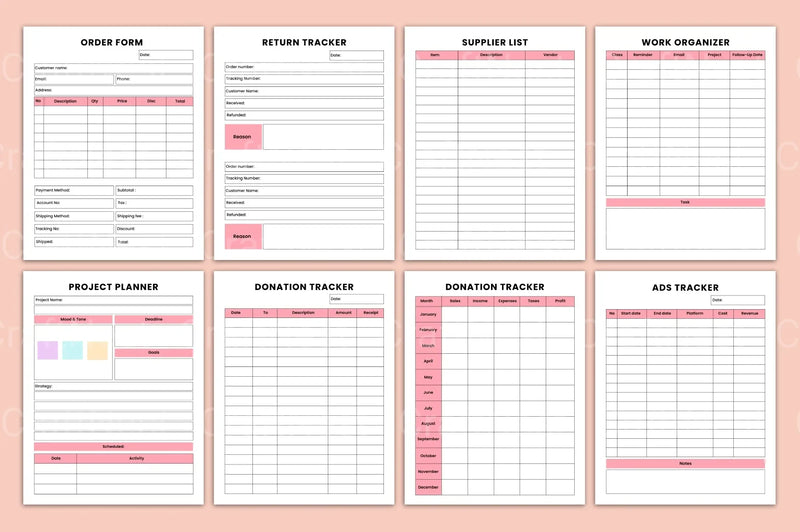 Women CEO Organizer - CraftNest - Digital Crafting and Art