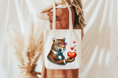 Valentine's Day Jaguar Clipart Bundle - CraftNest - Digital Crafting and Art