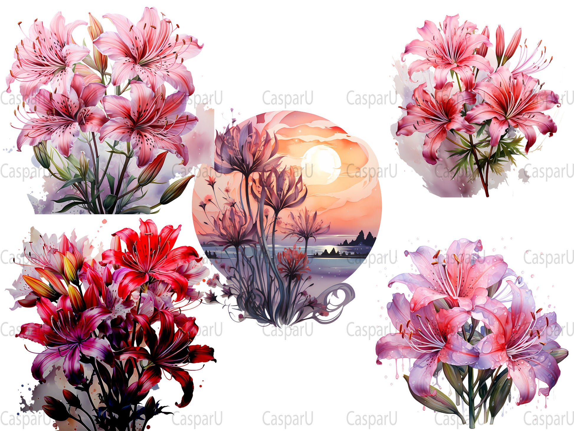 Nerine Novelties Clipart - CraftNest