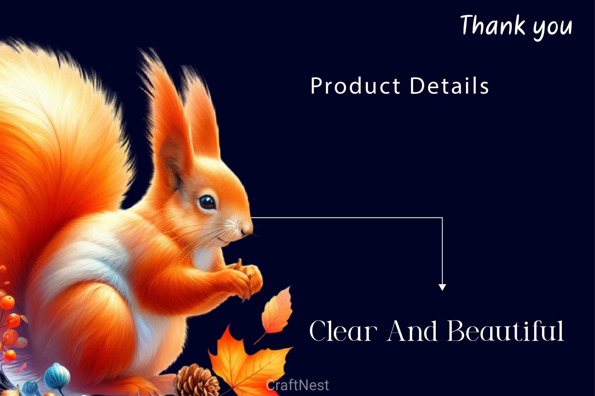 Autumn Squirrel Clipart Bundle 3 - CraftNest - Digital Crafting and Art