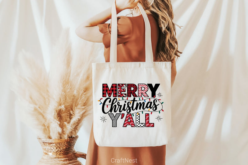 Merry Christmas Y'All Clipart Bundle - CraftNest - Digital Crafting and Art