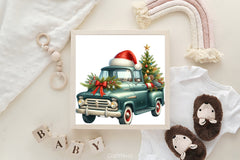 Christmas Truck Clipart Bundle 11 - CraftNest - Digital Crafting and Art