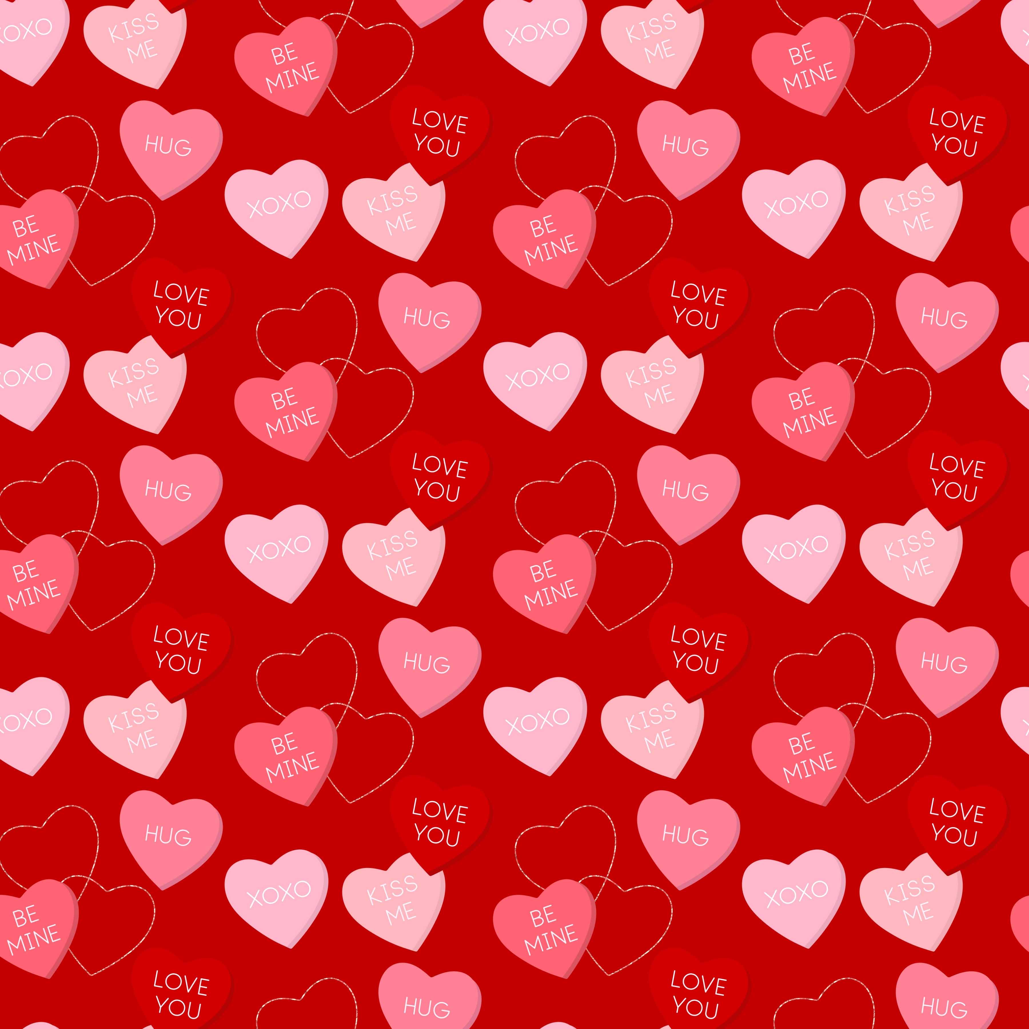 Valentine Seamless Digital Paper 3 - CraftNest - Digital Crafting and Art