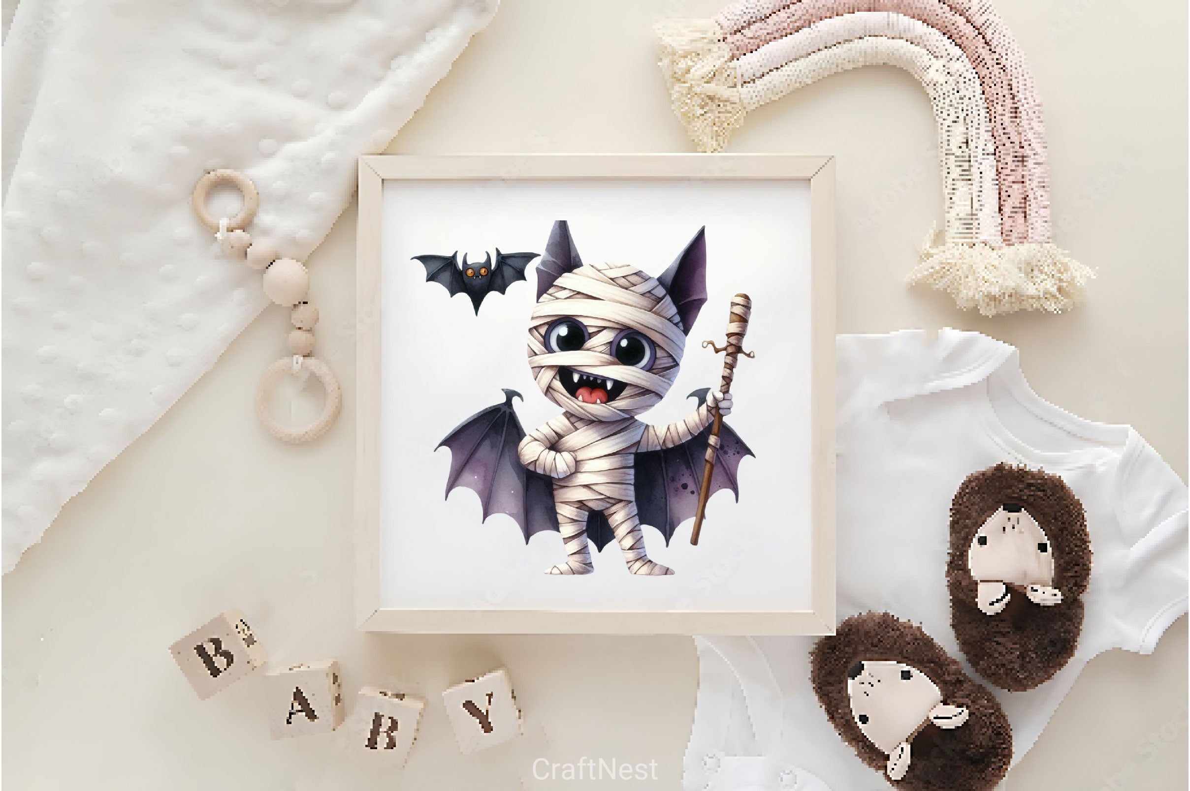 Halloween Mummy Clipart Bundle 2 - CraftNest - Digital Crafting and Art