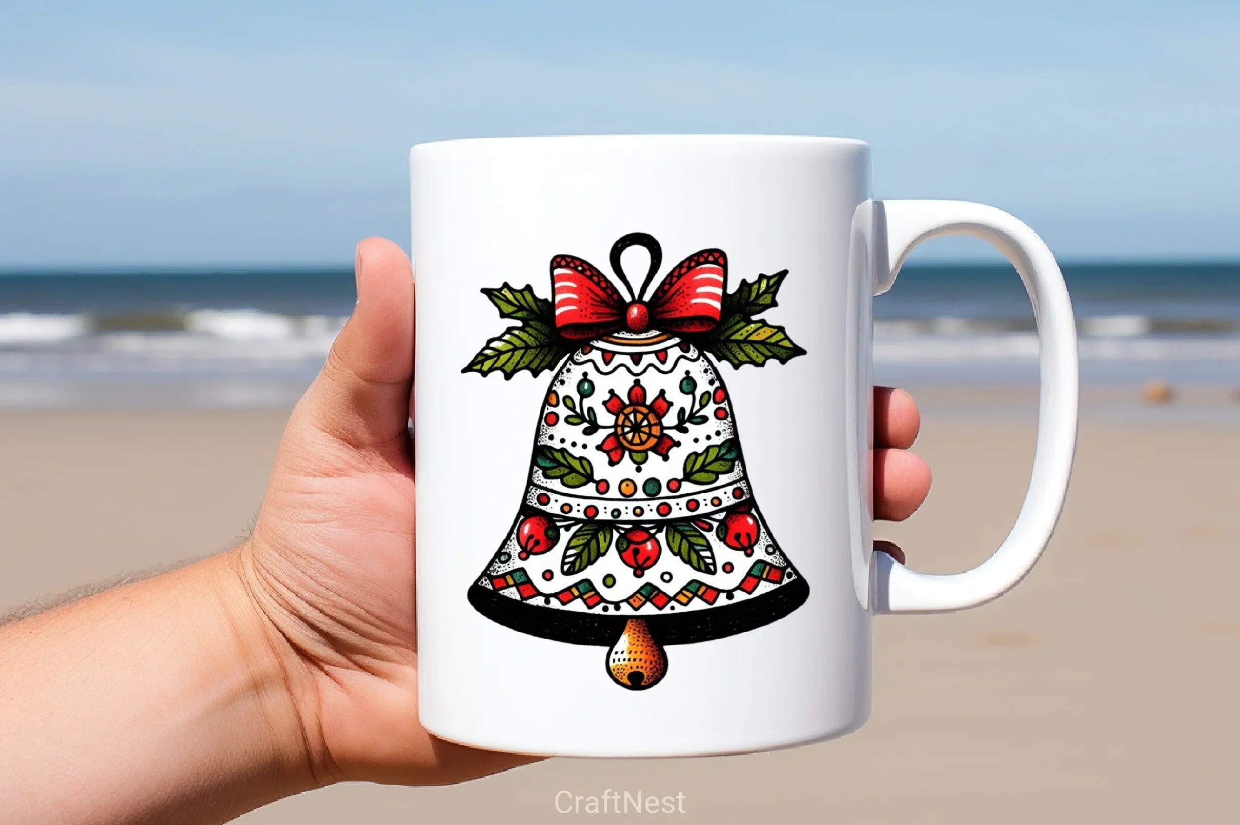 Folk Art Christmas Clipart Bundle - CraftNest - Digital Crafting and Art