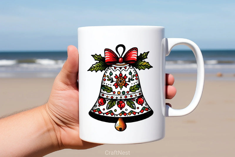 Folk Art Christmas Clipart Bundle - CraftNest - Digital Crafting and Art