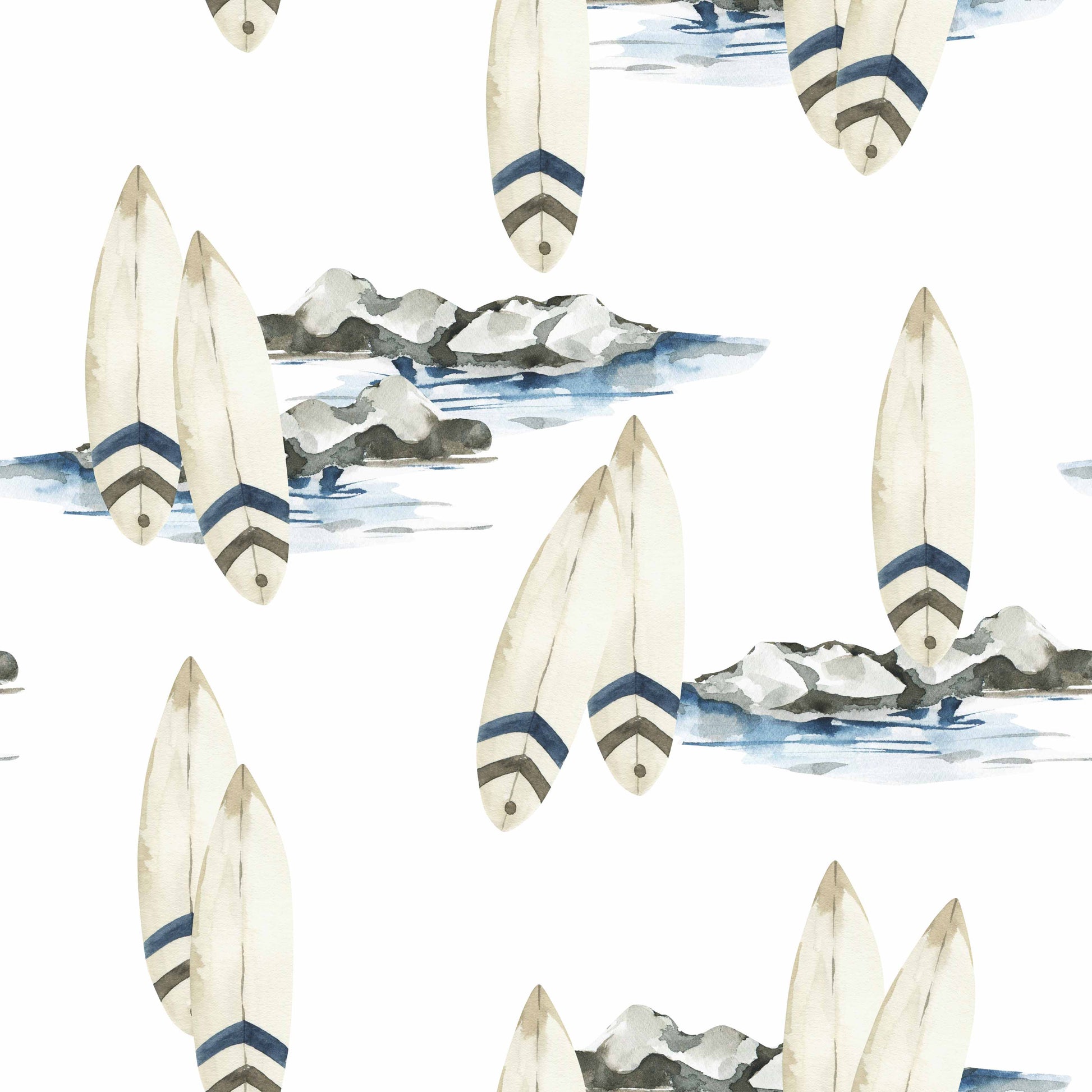 Summer Seamless Digital Paper - CraftNest - Digital Crafting and Art