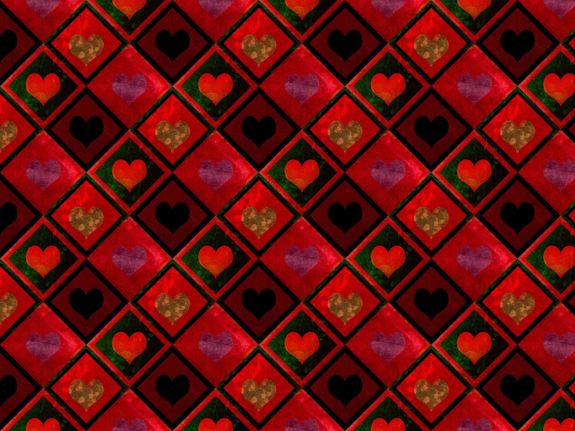 Valentine's Day Seamless Digital Paper 1 - CraftNest - Digital Crafting and Art