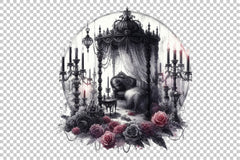 Fairy Gothic Princess Clipart Bundle - CraftNest - Digital Crafting and Art