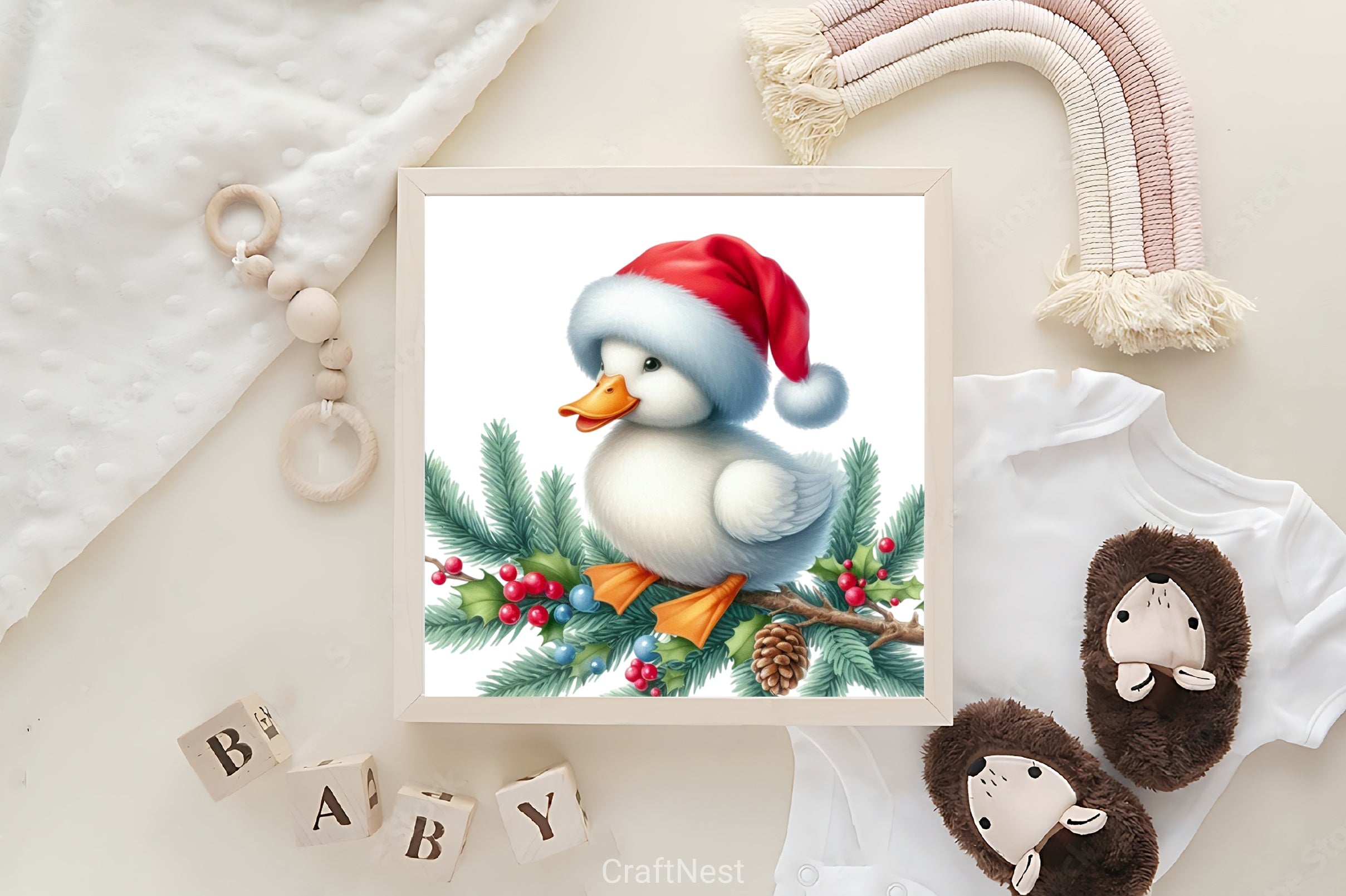 Christmas Duck Clipart Bundle - CraftNest - Digital Crafting and Art