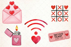 Valentine's Day Clipart Bundle  2 - CraftNest - Digital Crafting and Art