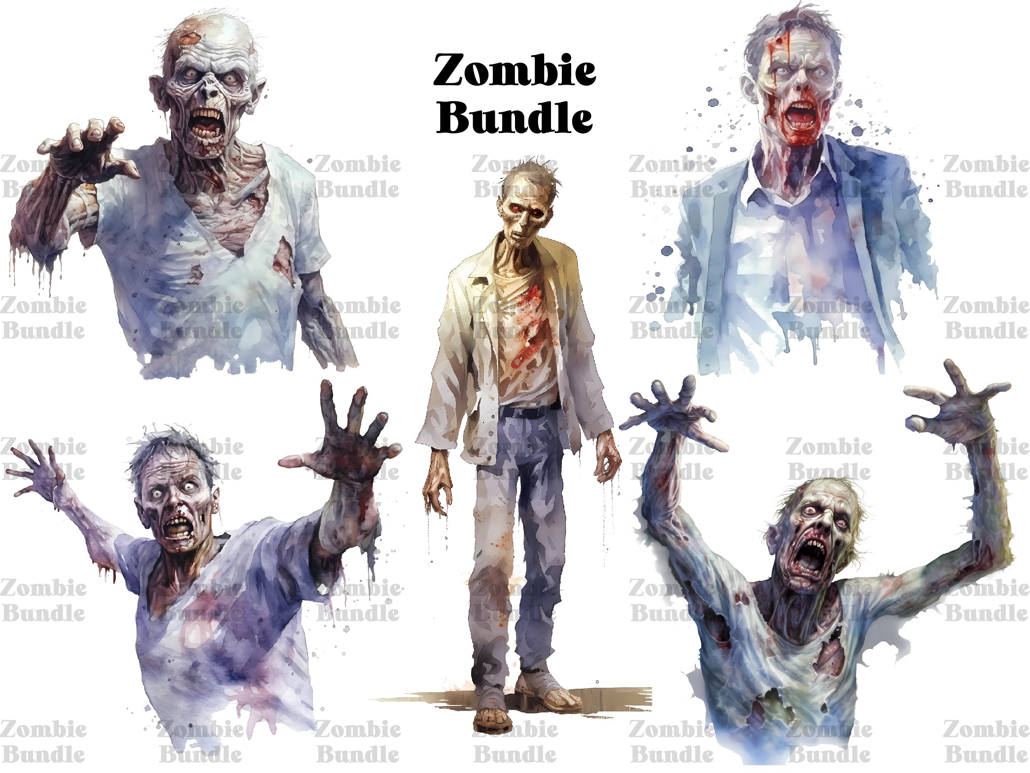 Zombie Clipart - CraftNest