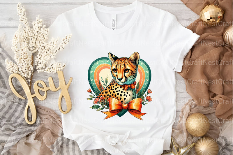 Valentine's Cheetah Clipart Bundle - CraftNest - Digital Crafting and Art