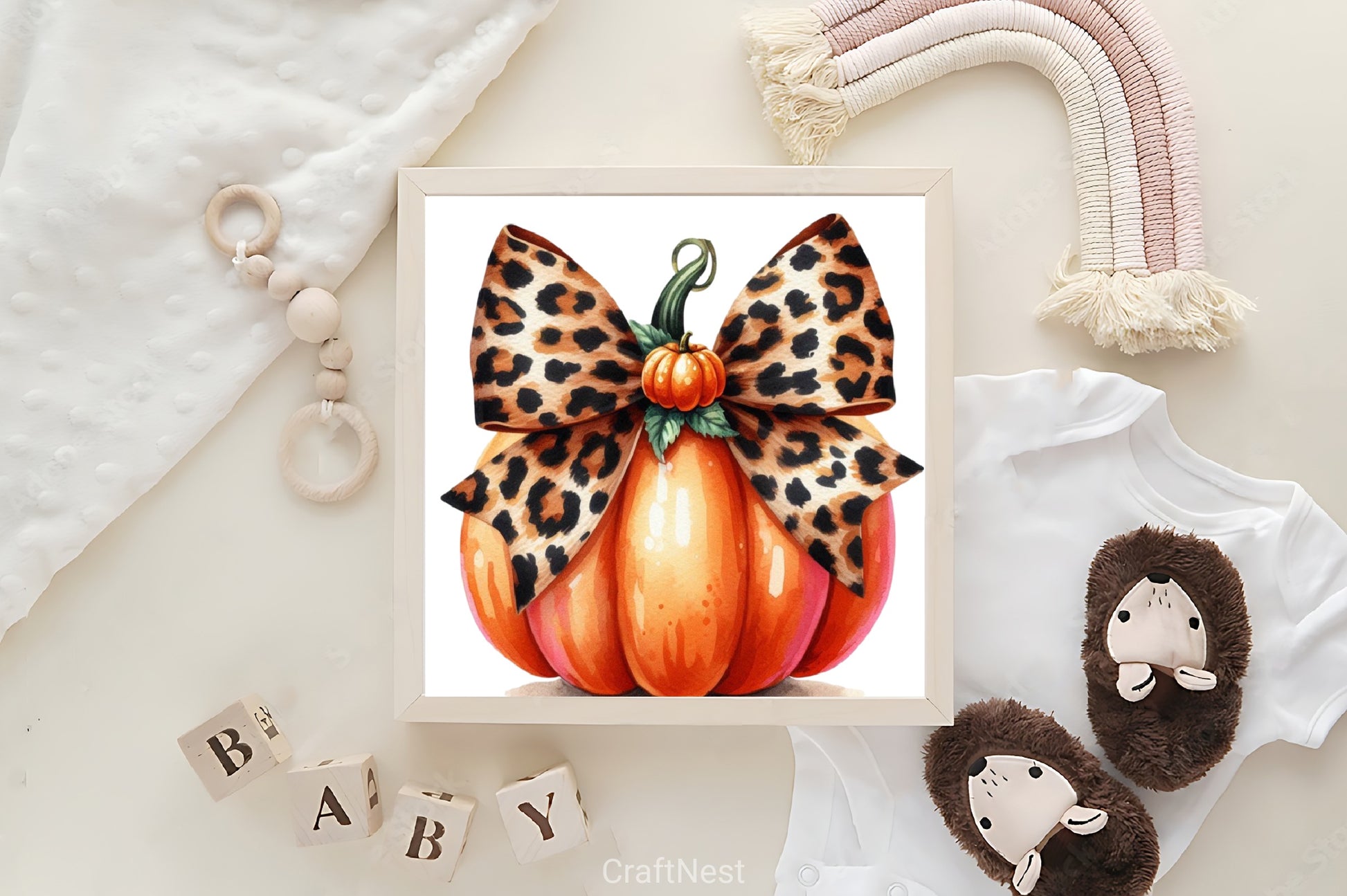 Pumpkin Bow Clipart Bundle - CraftNest - Digital Crafting and Art