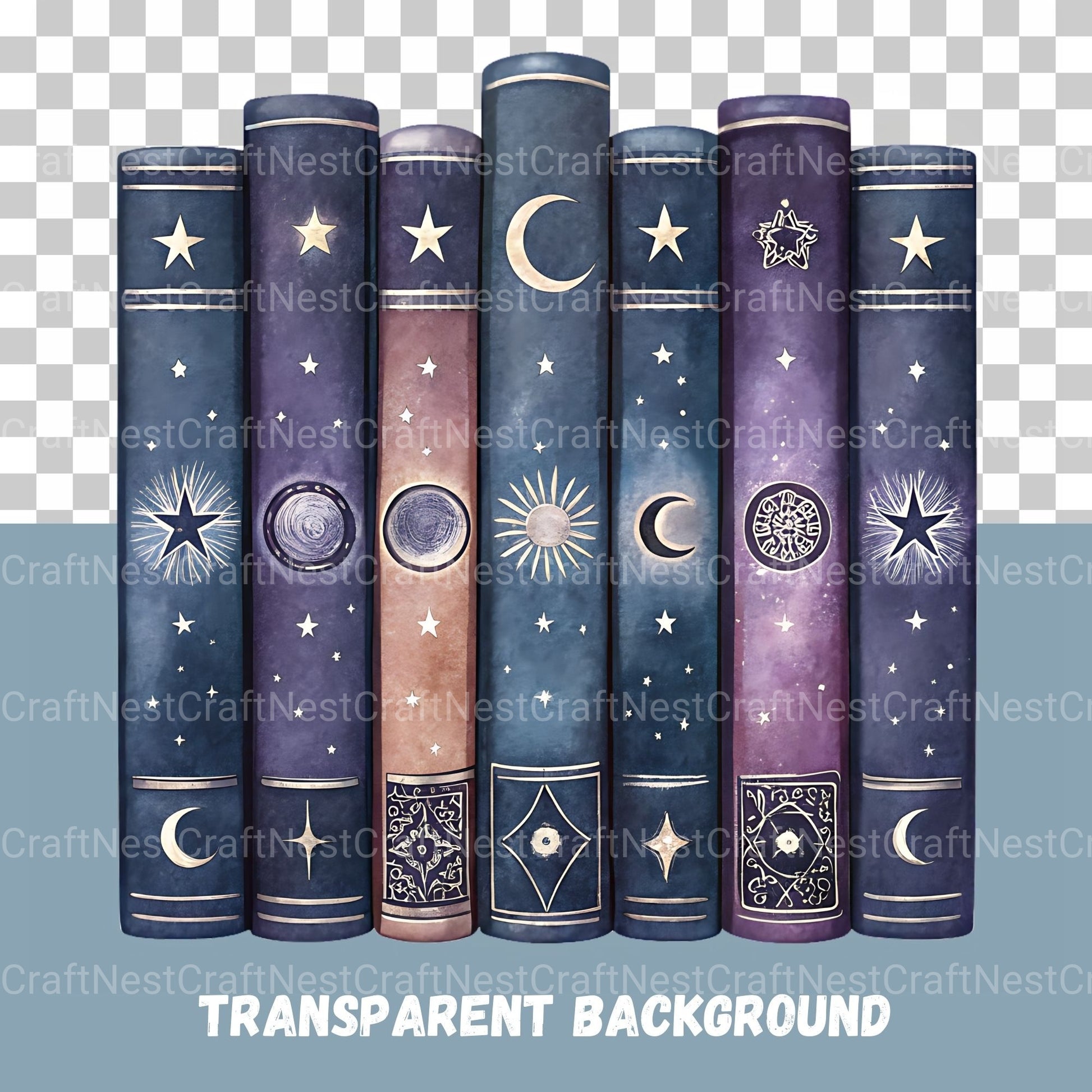 Book Borders Clipart Bundle - CraftNest - Digital Crafting and Art
