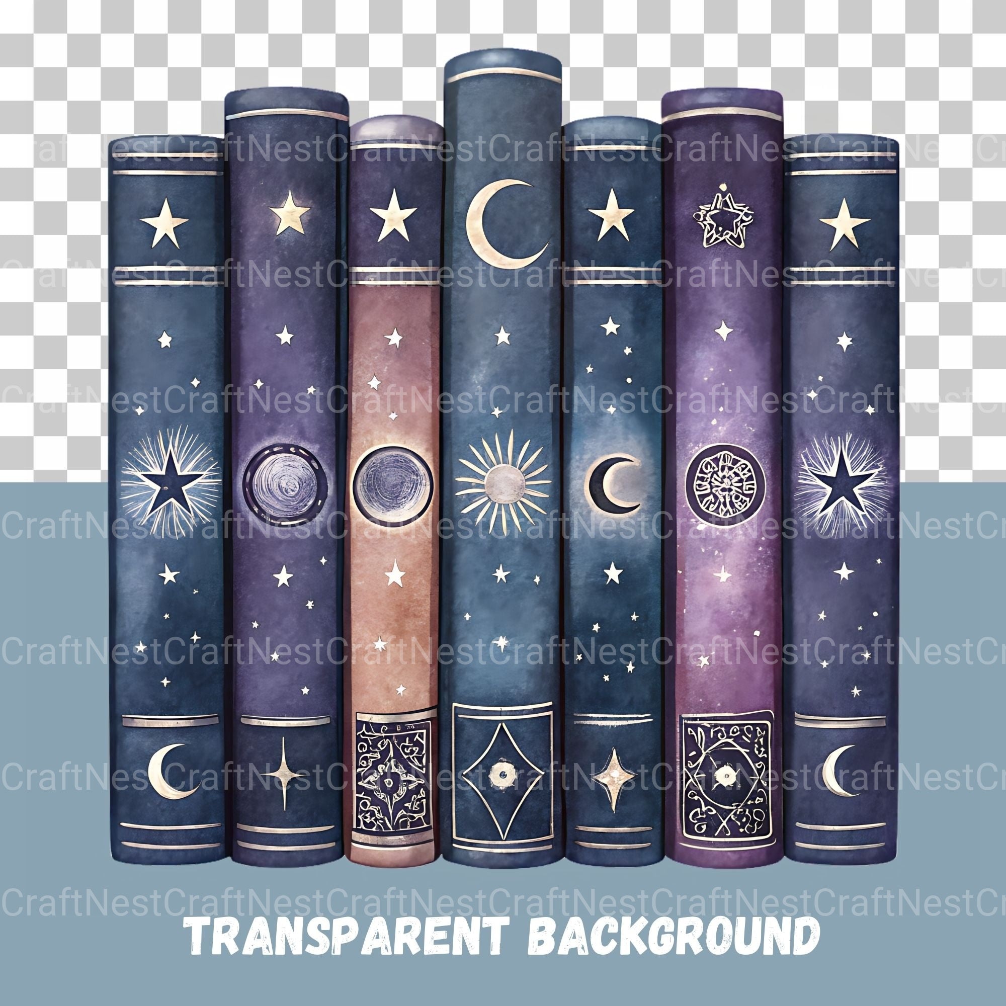 Book Borders Clipart Bundle - CraftNest - Digital Crafting and Art