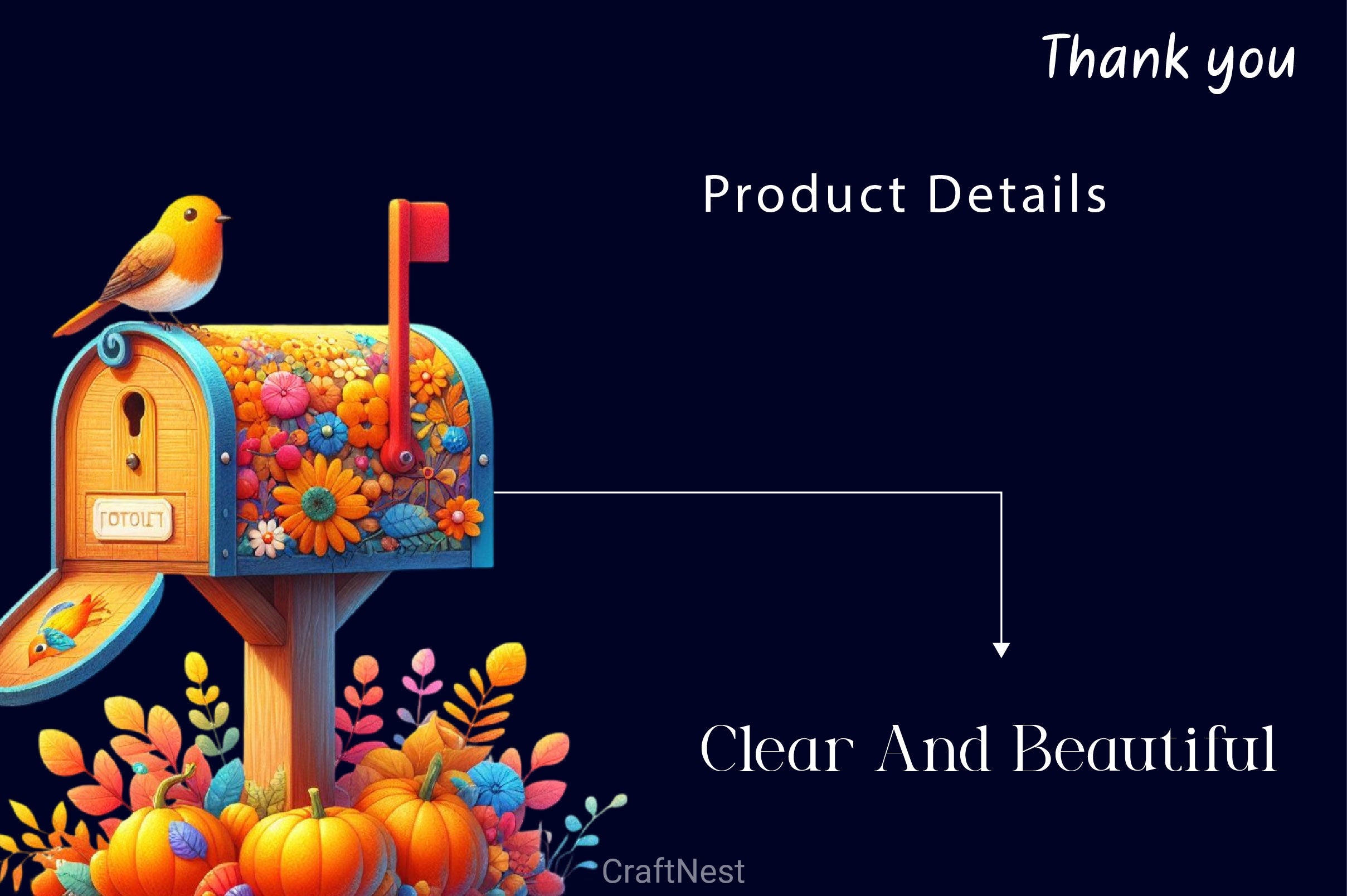 Autumn Mailbox Clipart Bundle - CraftNest - Digital Crafting and Art