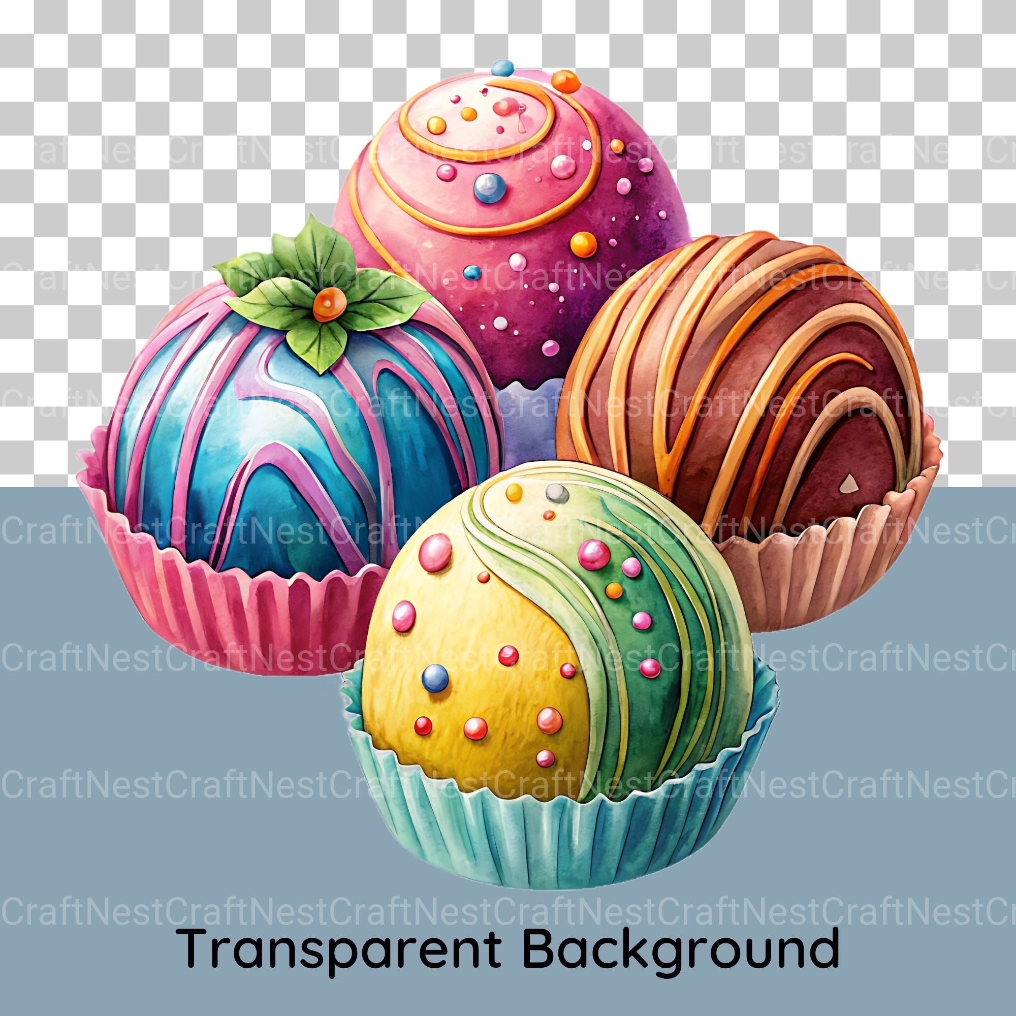 Sweet Treats Clipart Bundle - CraftNest - Digital Crafting and Art