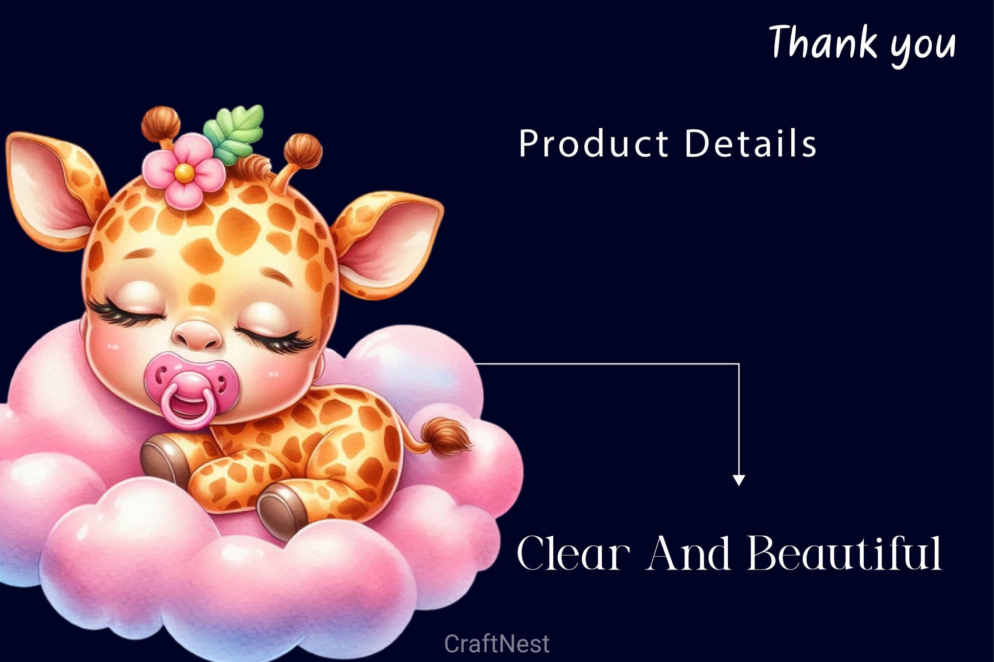 Lovely Baby Animal Sleeping Clipart Bundle 2 - CraftNest - Digital Crafting and Art