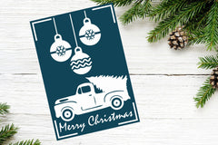 Merry Christmas Card SVG Bundle - CraftNest - Digital Crafting and Art