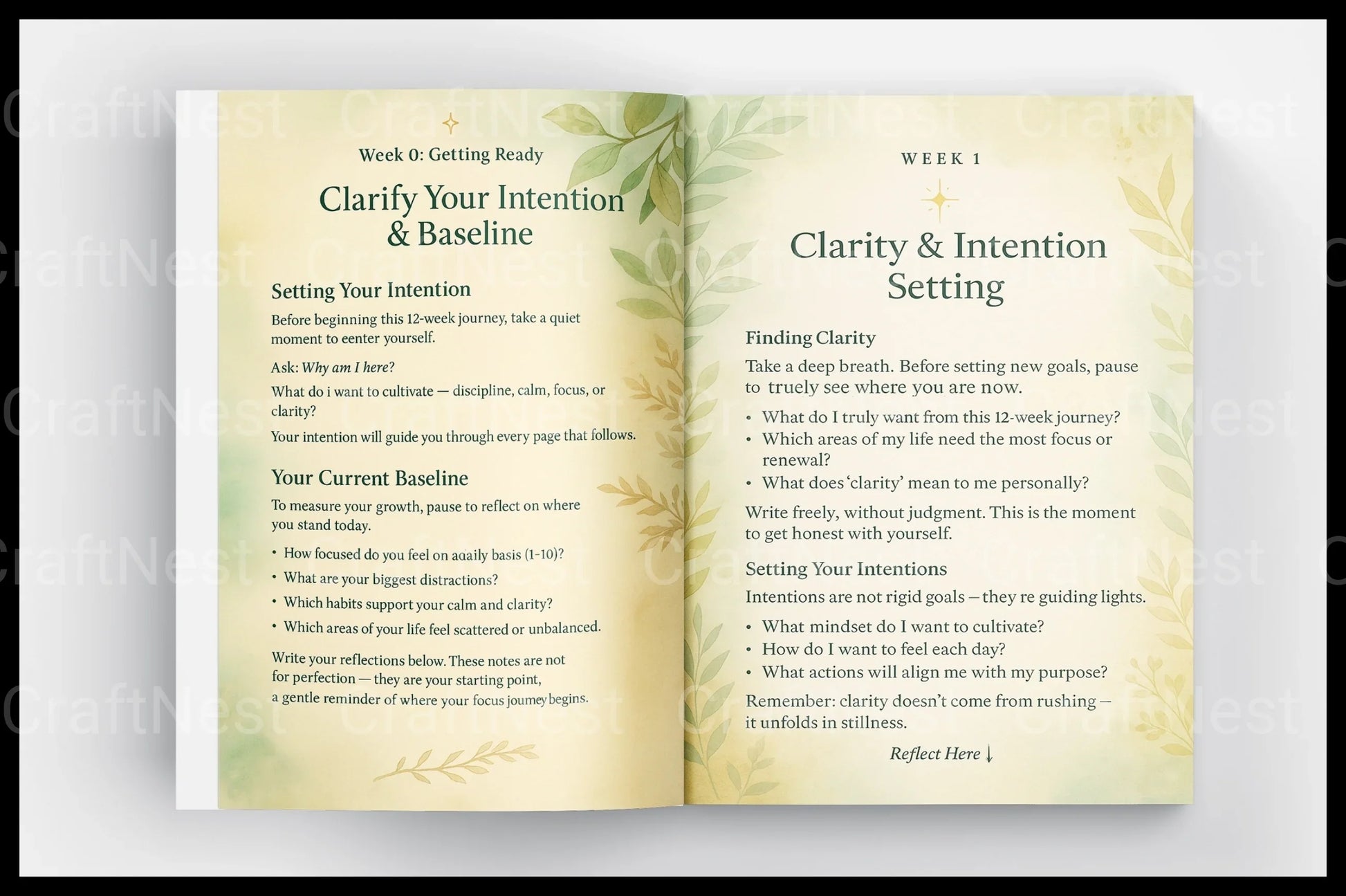 Reclaim Your Focus in 12 Weeks - CraftNest - Digital Crafting and Art