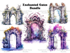 Enchanted Gates Clipart - CraftNest