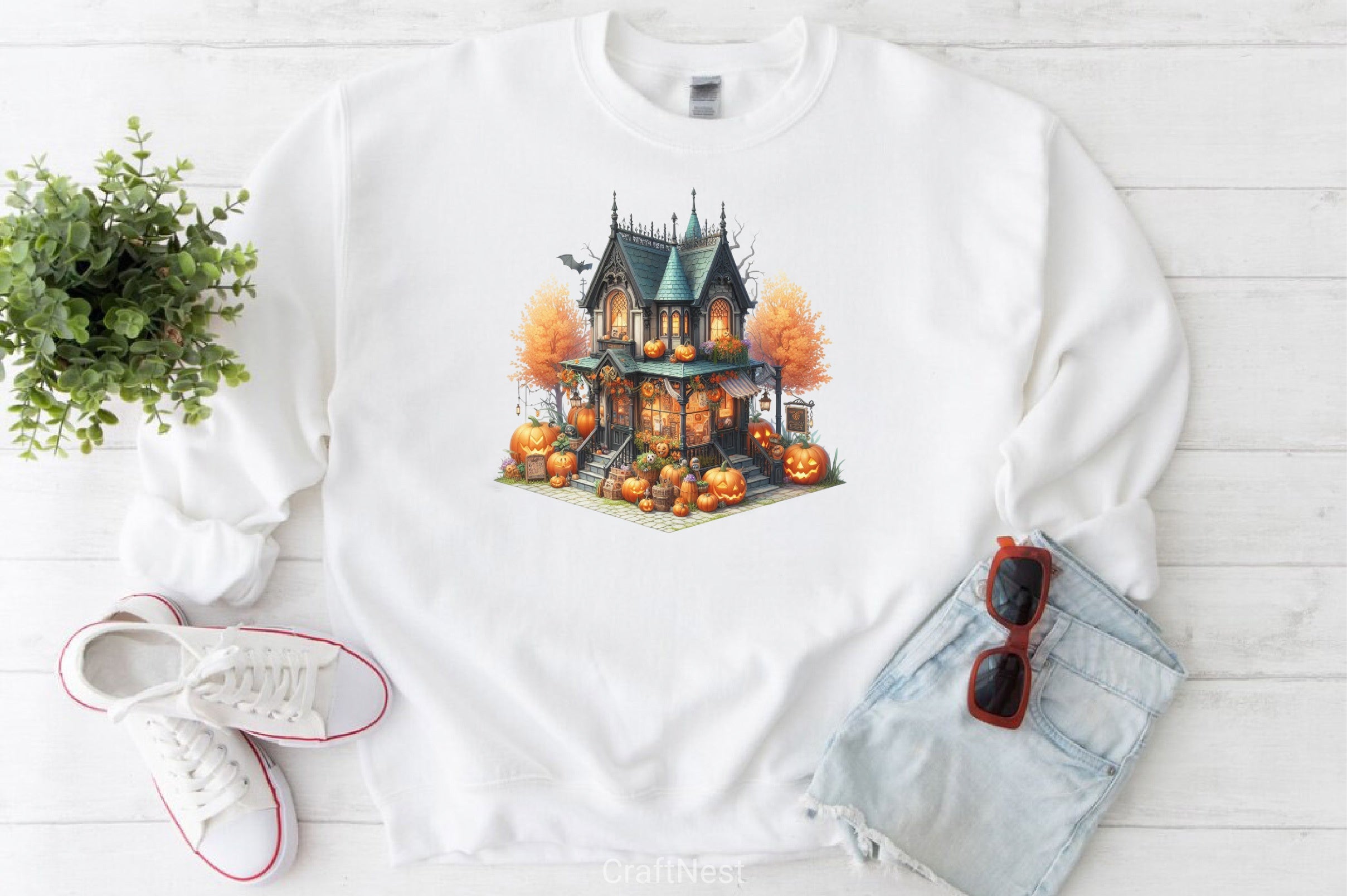 Vintage Halloween Clipart Bundle 9 - CraftNest - Digital Crafting and Art