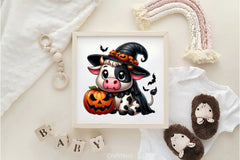 Halloween Cows Clipart Bundle - CraftNest - Digital Crafting and Art