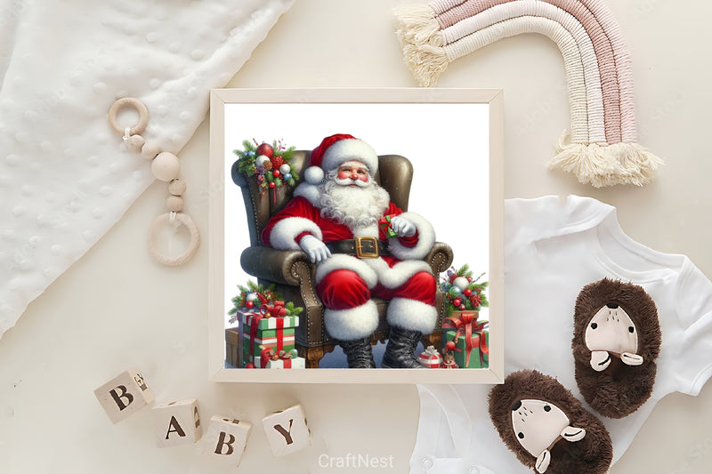 Santa Claus Gifts Clipart Bundle - CraftNest - Digital Crafting and Art