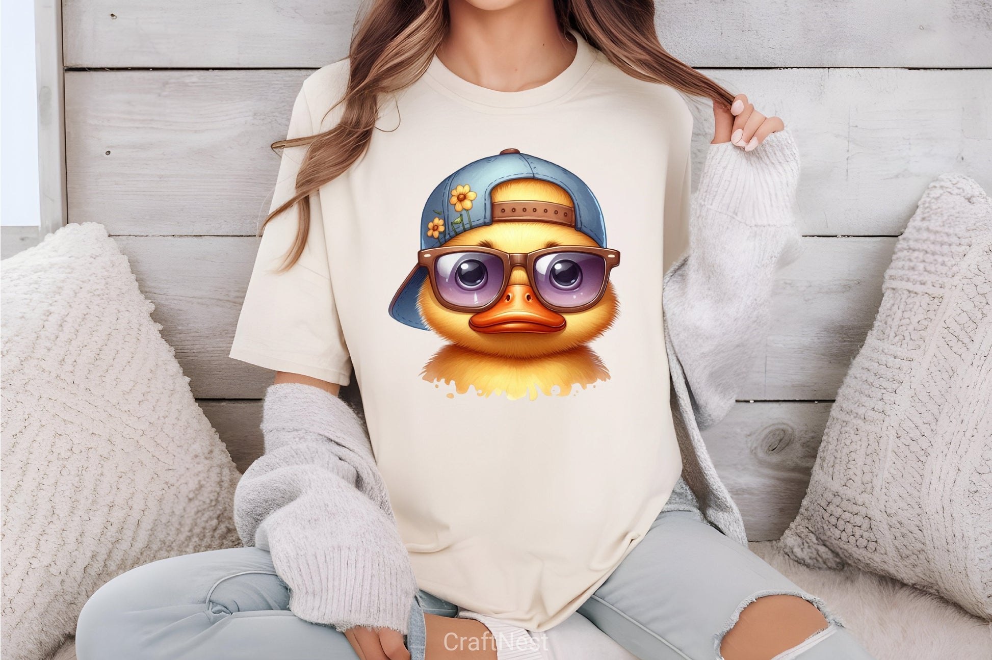 Funny Cute Duck Clipart Bundle - CraftNest - Digital Crafting and Art