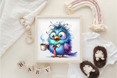 Crazy Funny Birds Clipart Bundle - CraftNest - Digital Crafting and Art