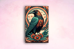 Art Nouveau Raven Clipart Bundle - CraftNest - Digital Crafting and Art