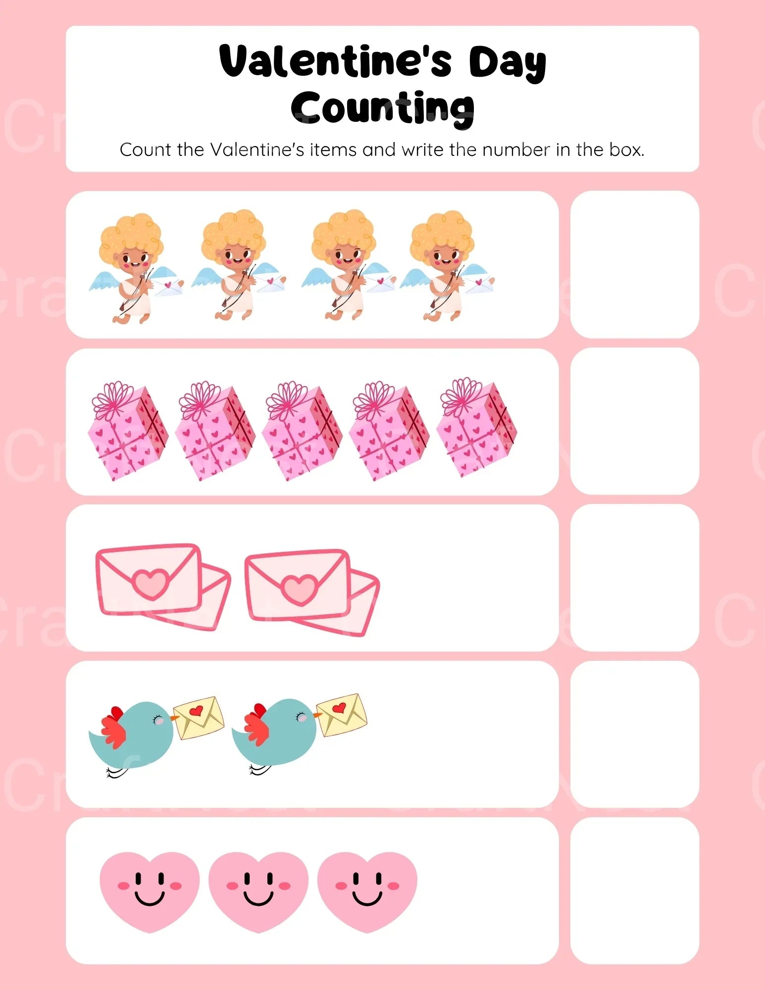 Valentine's Day Activity Book for Kids - CraftNest - Digital Crafting and Art